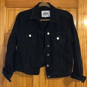 Black Jean Jacket